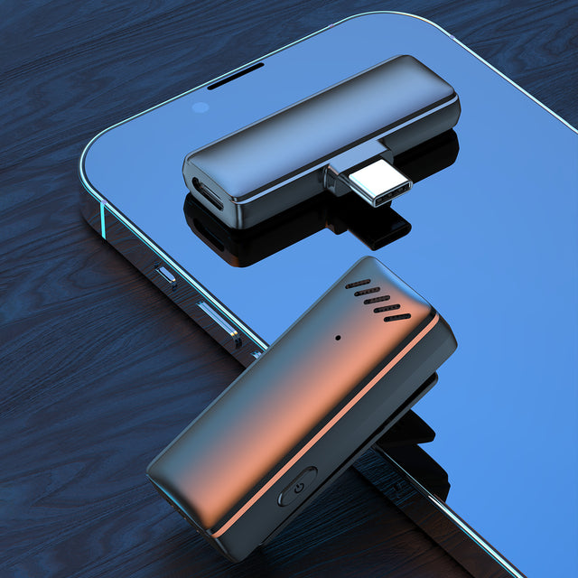 2.4G wireless lavalier microphone intelligent AI noise reduction professional live broadcast recording equipment - V.I.P Digital Presence