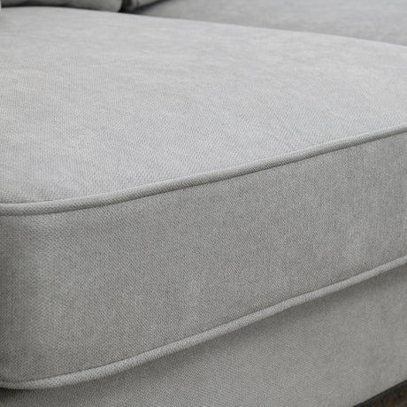 [VIDEO provided] [New] 108*85.5" Modern U Shape Sectional Sofa 7 Seat Fabric Sectional Sofa Set - V.I.P Digital Presence