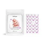 French Gradient Nail Sticker Gradient Nail Sticker Easy Nail Decor Personalized Nail Sticker