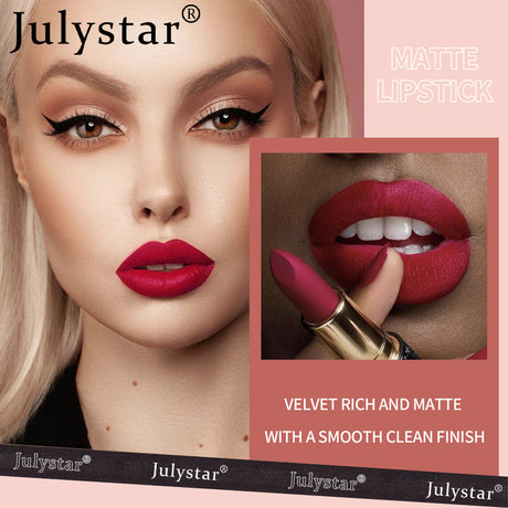 Matte Lipstick Lazy People Don't Stick To The Cup Colorless Lipstick Six Color Set - V.I.P Digital Presence