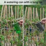 New 1.5L garden watering can, large-capacity detachable watering device, stainless steel long-spout home garden supplies - V.I.P Digital Presence