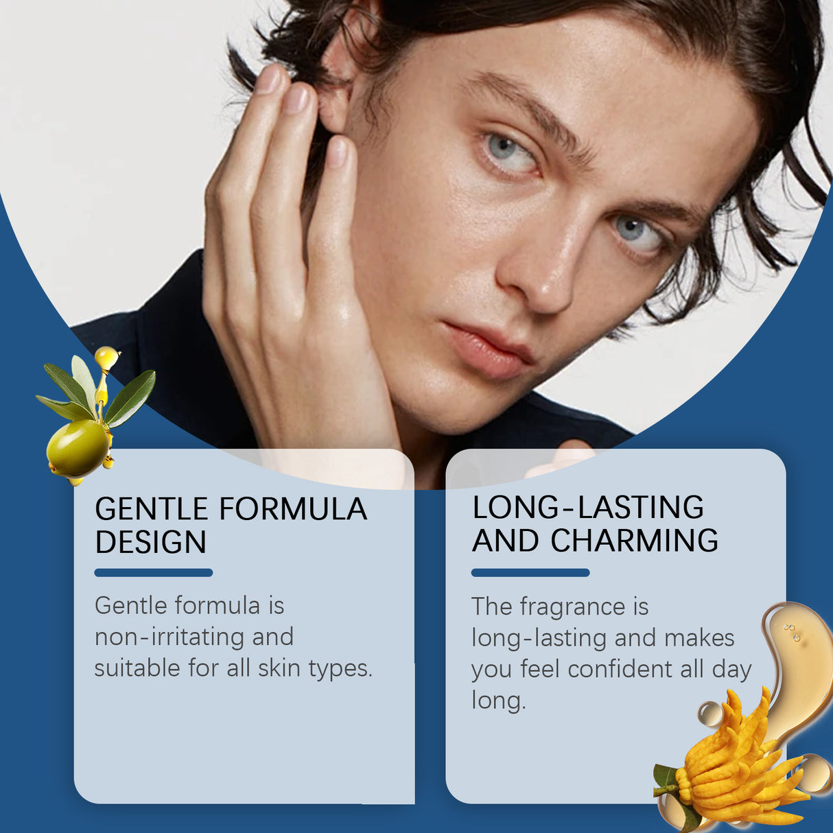 Solid Balm Men's Charm Solid Balm Fresh Natural Long-Lasting Fragrance Balm - V.I.P Digital Presence