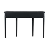 U-Style Distinctive Features of Pine Veneer Console Table with Vertical Stripe Drawer Fronts and Four Legs - V.I.P Digital Presence