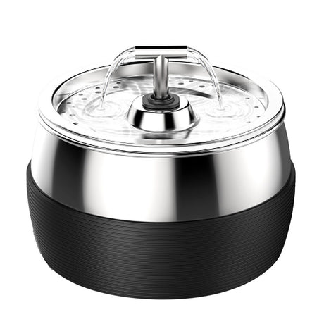 Stainless Steel Smart Pet Water Dispenser with Automatic Circulation and Filtration, Large Capacity Feeder for Cats and Dogs - V.I.P Digital Presence