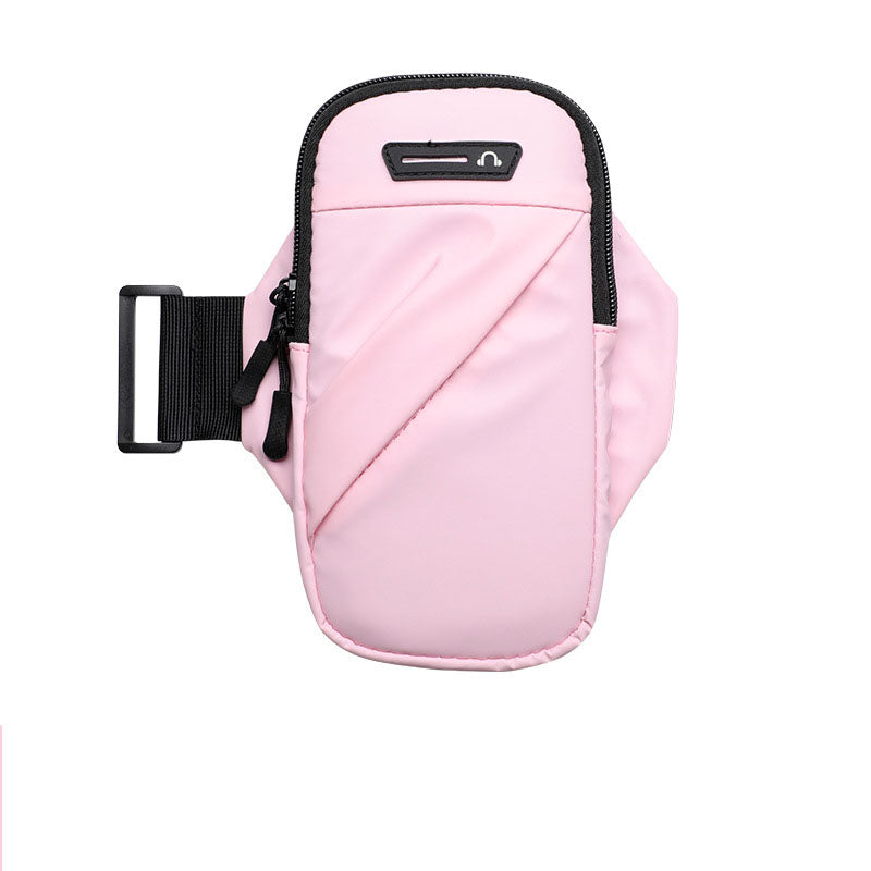 Sports running mobile arm bag, women's fitness wrist bag, breathable PU arm strap, outdoor cycling men's arm cover, mobile phone - V.I.P Digital Presence