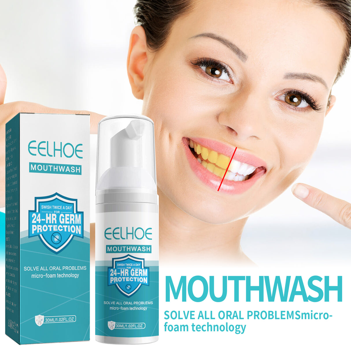 Dental Cleanser Mousse Anti-Decay Yellow Teeth Clean Smoke Stains And Tartar Fresh Breath Press Clean Teeth - V.I.P Digital Presence