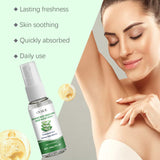 Aloe Vera Underarm Spray Refreshing Spray Hydrates, Leaves Fragrance, Nourishes And Refreshes Underarms
