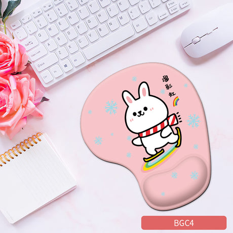 Silicone wrist mouse pad female comfortable computer soft non-slip hand rest pad thick non-slip wrist rest cute game pad - V.I.P Digital Presence