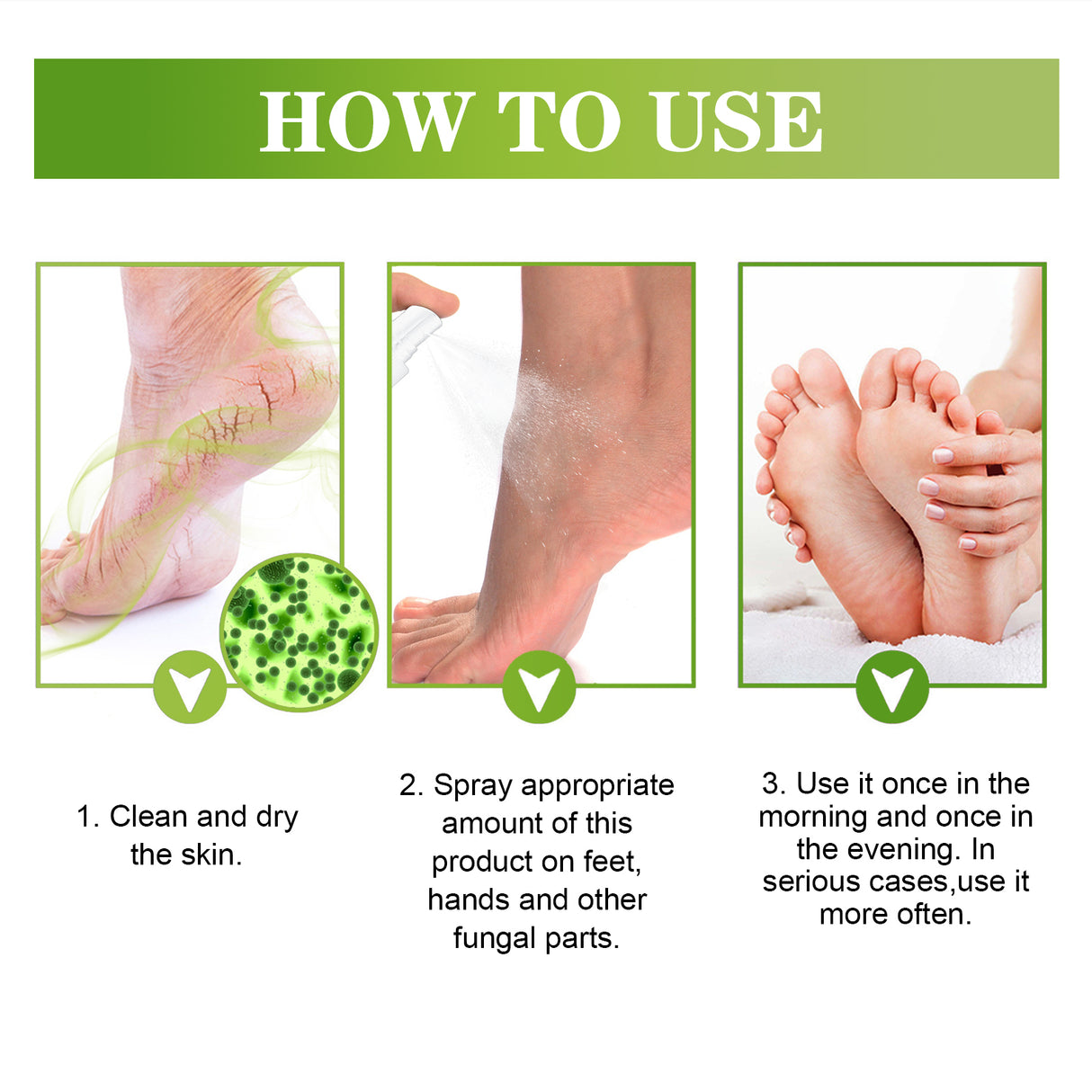 Fresh Foot Spray, Dry Feet Peeling Feet Itchy Moisturizing Skin Fragrance Spray - V.I.P Digital Presence