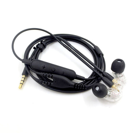 Audio cable suitable for Shure SE215+wired version MMCX interface headphone cable with wired control - V.I.P Digital Presence
