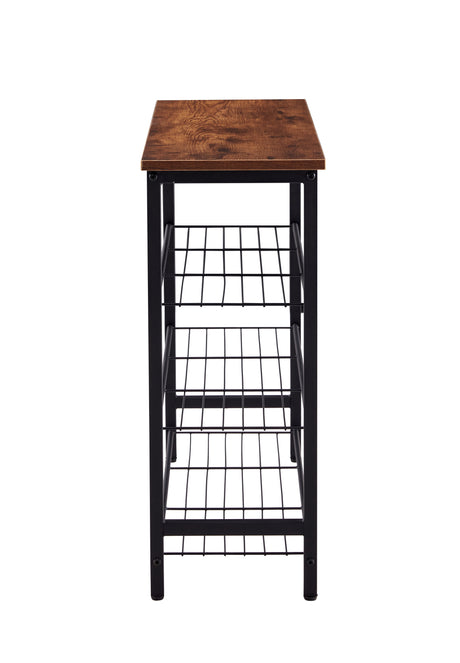 DN 4-Tier Metal Shoe Rack, Modern Multifunctional Shoe Storage Shelf with MDF Top Board, 1 pc per carton - V.I.P Digital Presence