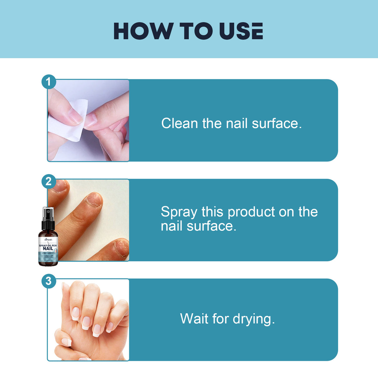 Nail Care Spray, To Reduce Brittle Nails By Layering Nail Strengthening Moisturizing Nutrient Solution - V.I.P Digital Presence