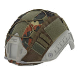 Tactical Multicam Helmet Cover for for Ops-Core FAST PJ Helmet Paintball Wargame Gear CS FAST Helmet Cover - V.I.P Digital Presence