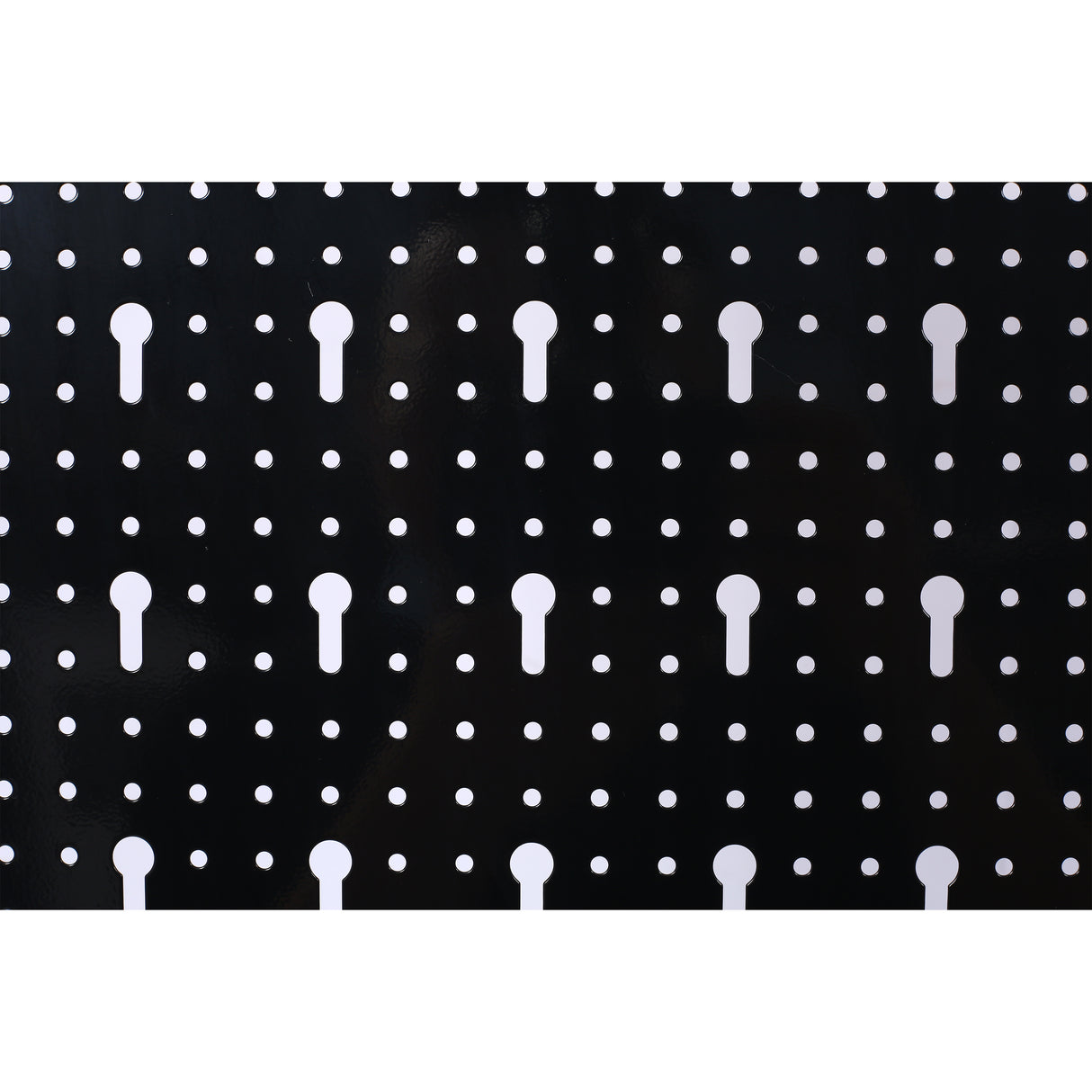 4-foot metal garage nail board tool rack with 3 nail board wall mounted tools for storing nail boards, black - V.I.P Digital Presence