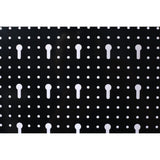 4-foot metal garage nail board tool rack with 3 nail board wall mounted tools for storing nail boards, black - V.I.P Digital Presence