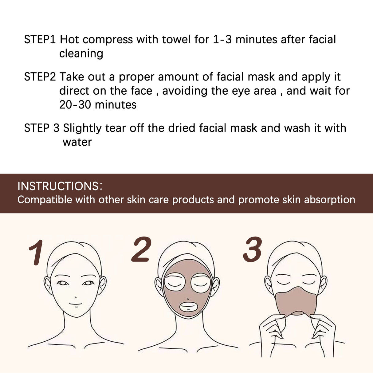 Peel Mask, Removing Spots Hydrating Firming And Brightening Skin Mask
