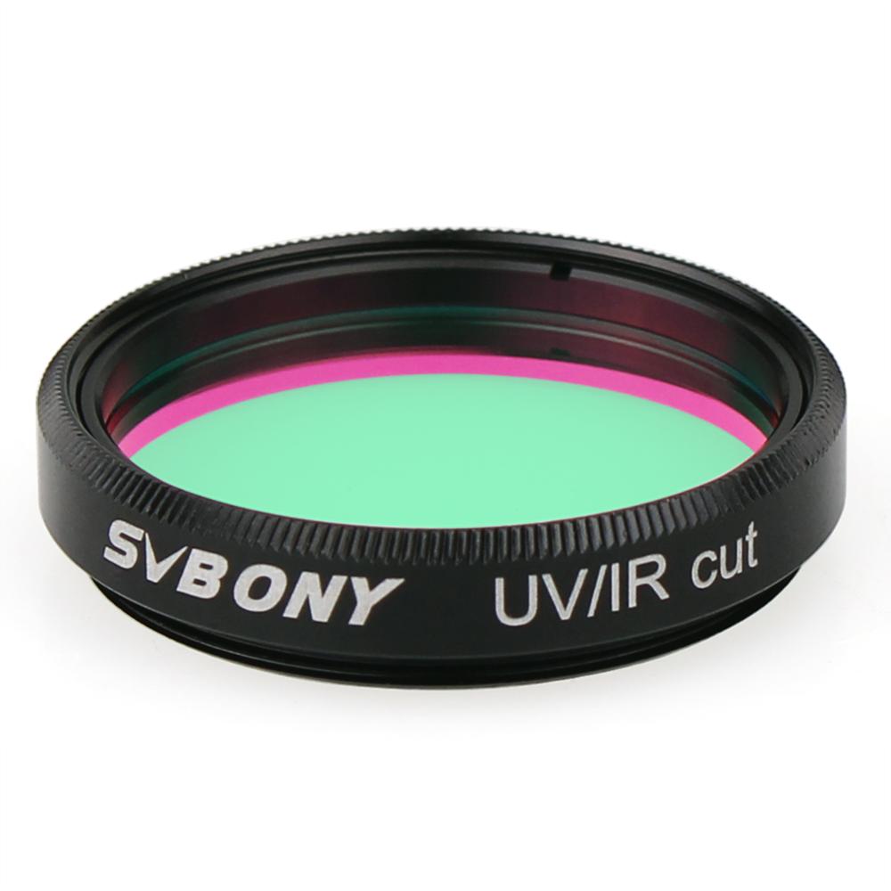 SVBONY 1.25'' UHC + UV-IR+CLS 3 uds Filtros de eliminación de contaminación lumínica para telescopios astronómicos Ocular Observaciones de profundidad 