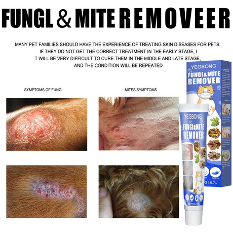 Pet Mite Relief Cream For Pet Dogs And Cats Skin Itching And Mite Removal Topical Care Cream - V.I.P Digital Presence