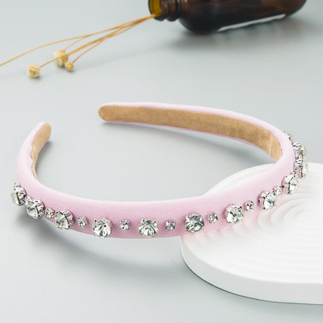 Hair Hoop Fashion Shiny Rhinestone Baroque Hair Hoop Hair Cave Female Korean Trend Thin Edge Hair Band Hair Accessories - V.I.P Digital Presence