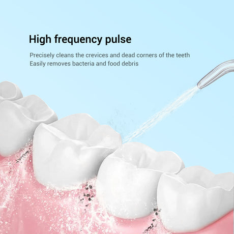 6-Speed Tooth Flusher Electric Portable Tooth Cleaning Device Household Water Flosser To Remove Calculus Pulse Tooth Cleaning Device - V.I.P Digital Presence