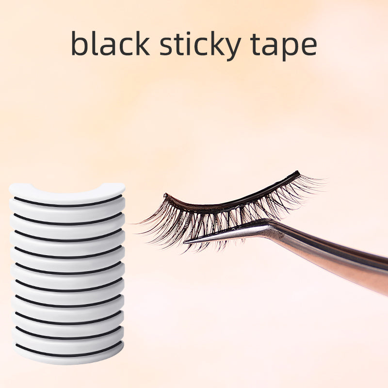 10 Packs Of Self-Adhesive Eyelash Strips Waterproof And Sweat-Proof With Transparent Self-Adhesive Jelly Strips For Any Eyelashes - V.I.P Digital Presence