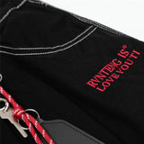 High Street American Style Workwear Cargo Shorts for Men with Topstitching Design and Metal Accessories, Multi-Pocket Denim Shorts - V.I.P Digital Presence