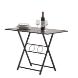 Small foldable office desk, suitable for small spaces, living rooms, multifunctional computer desks, writing workstations, - V.I.P Digital Presence