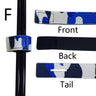 1 Pcs New Fishing Tools Rod Tie Strap Belt Tackle Elastic Wrap Band Pole Holder Accessories Diving Materials Non-slip Firm