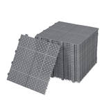 12 x 12 inch gray interlocking deck tiles, plastic waterproof, weighing up to 6613 pounds, with a rose pattern pack of 12 - V.I.P Digital Presence