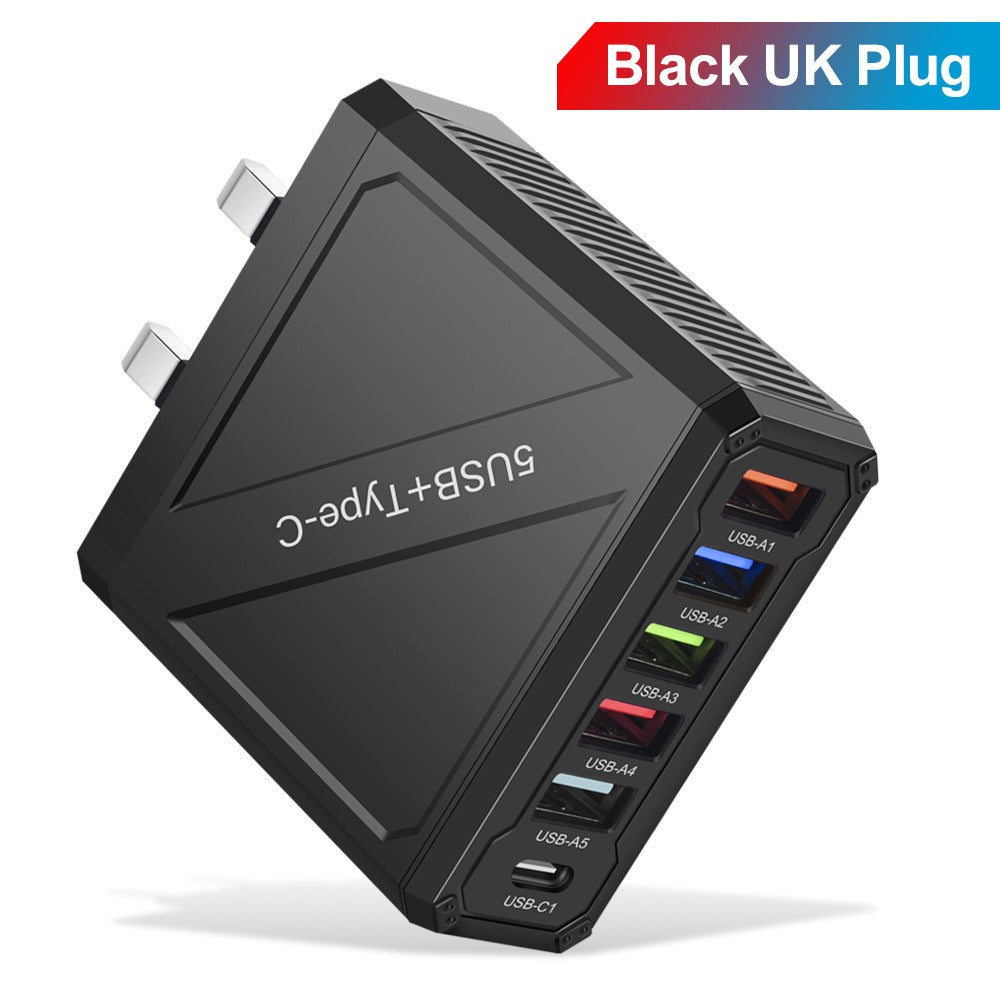 5USB Charger mobile phone charger charging head - V.I.P Digital Presence