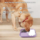 Pet Licking Mat Silicone Pet Food Suction Cup Licking Mat Slow Feeding Mat Anti-choking Slow Food Basin - V.I.P Digital Presence