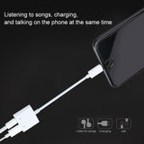udio Adapter Charger Cable For iPhone X 8 Dual Headphone Aux cable for Lightning Converter For iPhone 10 Charging Splitter - V.I.P Digital Presence
