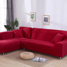 Solid color sofa cover, elastic tight package, full cover, fabric sofa cover, sofa cushion, sofa cover