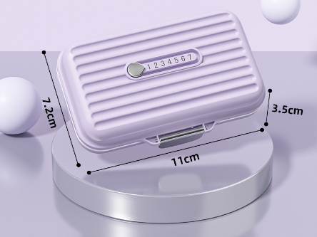 Portable medicine box mini medicine reminder box home storage - V.I.P Digital Presence