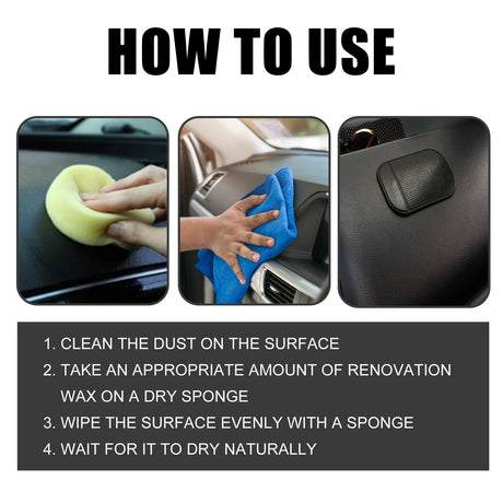 Automotive Plastic Refurbishment Coated Crystal Liquid, Instrument Panel Interior Clean Decontamination Anti-dust Refurbishment Bright Coating Liquid - V.I.P Digital Presence