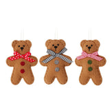 Christmas Party Decoration Christmas Tree Christmas Cartoon Pendant Biscuit Bear Small Pendant Set Christmas Supplies - V.I.P Digital Presence