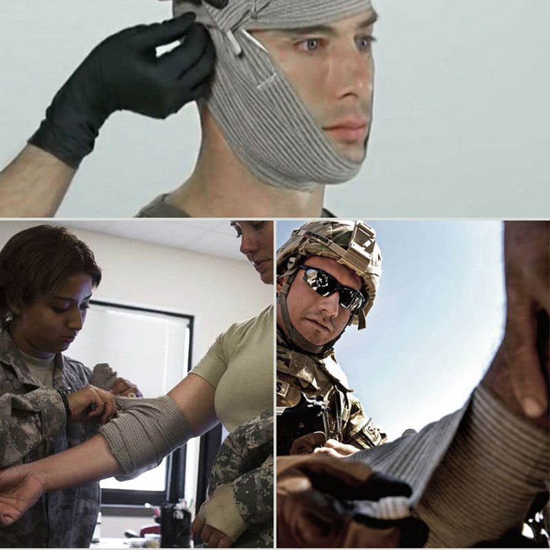 Outdoor Elastic Tactical Tourniquet Camping Supplies First Aid Training Trauma Vacuum Pressurized Israeli Bandage - V.I.P Digital Presence