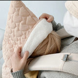 Winter Stroller Blanket Fleece Warm Baby Blanket Newborn Swaddle Infant Accessory Quilted Windproof Cloak Strap Wrap Quilt Cover