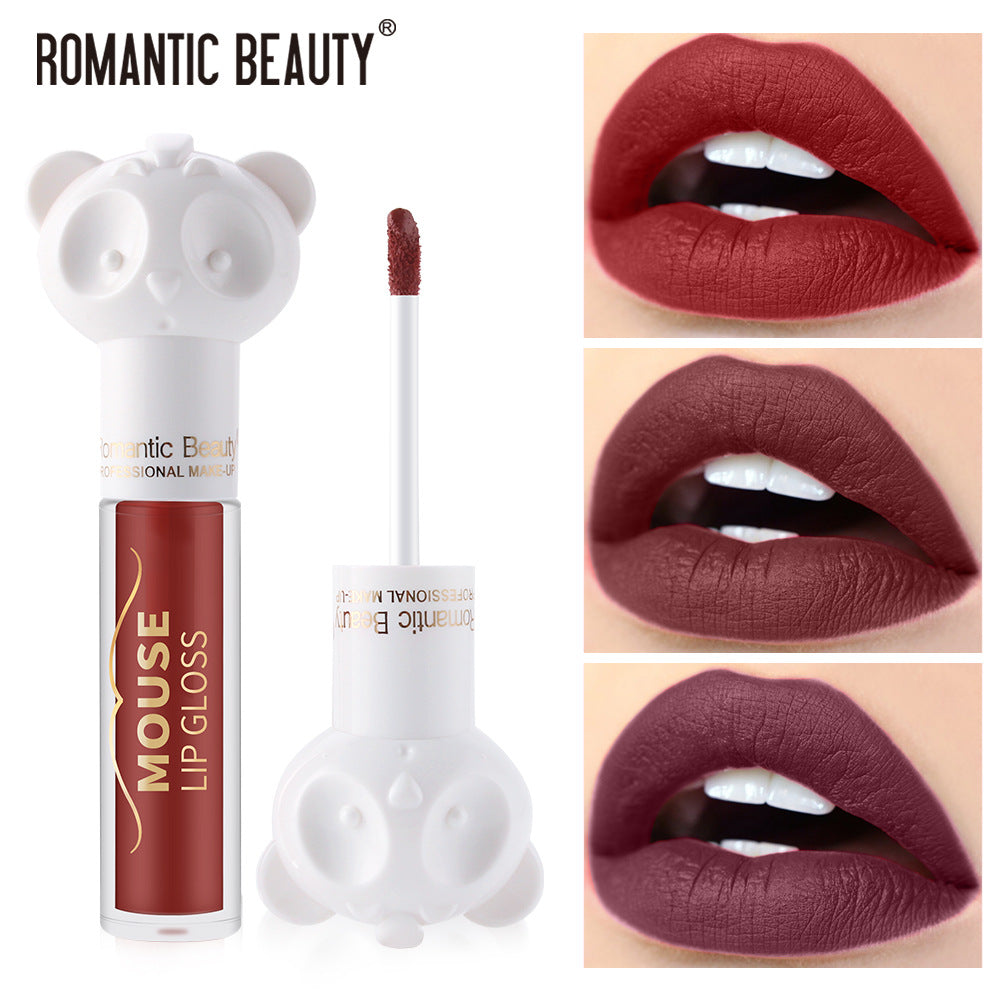 Romantic Beauty Velvet Soft Moisturizing Easy Color Liquid Lip Glaze - V.I.P Digital Presence