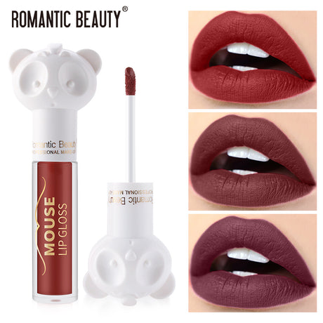 Romantic Beauty Velvet Soft Moisturizing Easy Color Liquid Lip Glaze - V.I.P Digital Presence