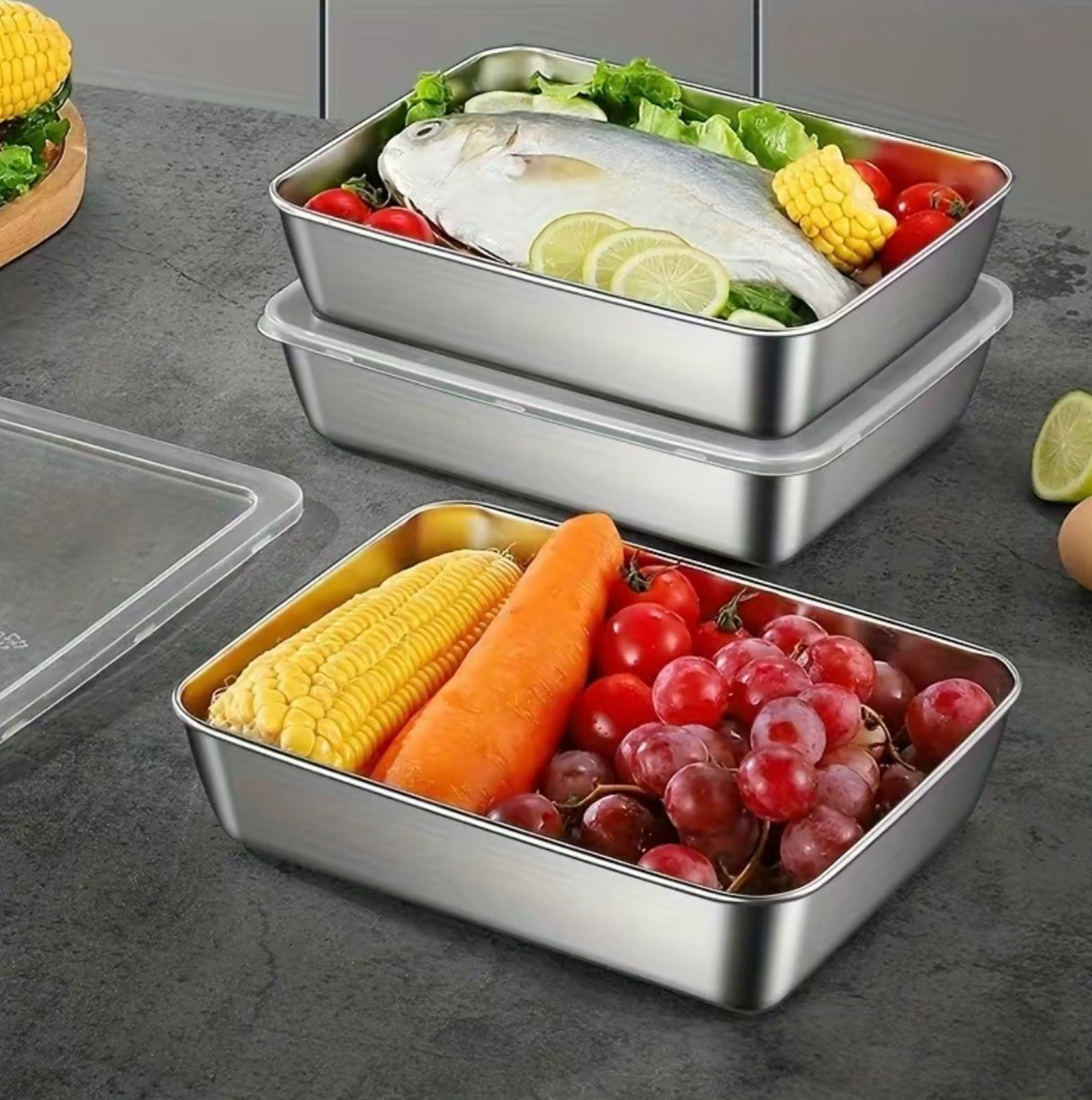 SealStack Food Containers