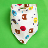 Toalla babeante para bebé, toalla triangular para bebé, doble capa, según la hebilla, pañuelo babero para recién nacidos. 