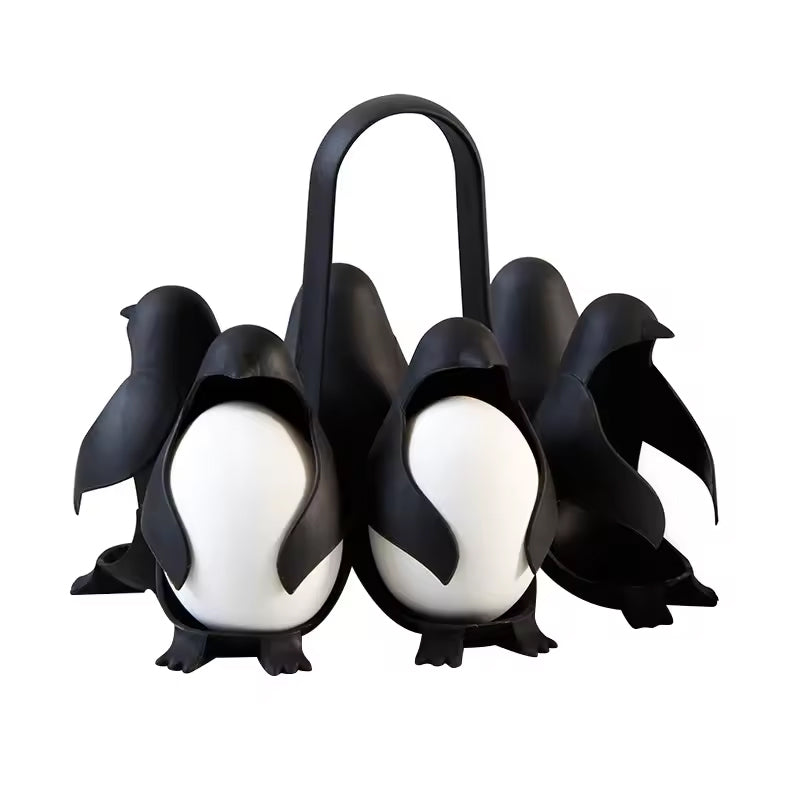 Penguin - Shaped Egg Cooker   Multifunctional Egg Cooker & Fridge Storage Holder - V.I.P Digital Presence