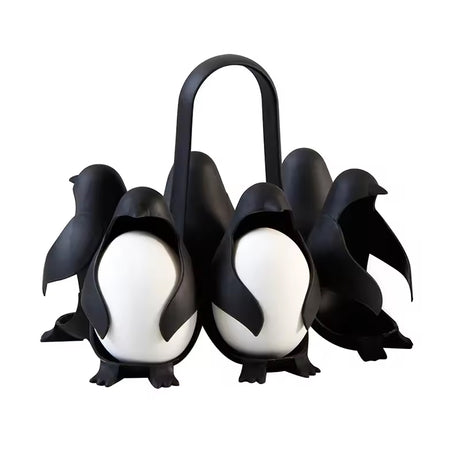 Penguin - Shaped Egg Cooker   Multifunctional Egg Cooker & Fridge Storage Holder - V.I.P Digital Presence