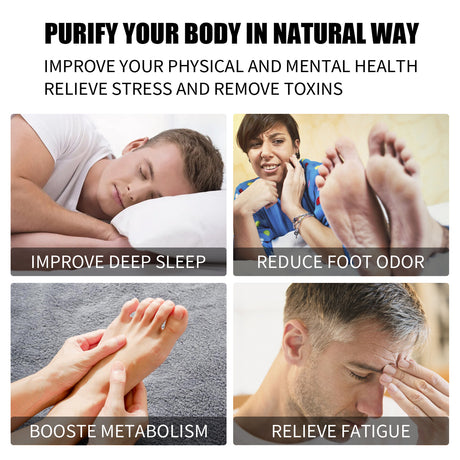 Herbal Purge Purifying Night Patches, Relaxing Body Conditioning Deep Cleansing Foot Care Sleep Pads - V.I.P Digital Presence