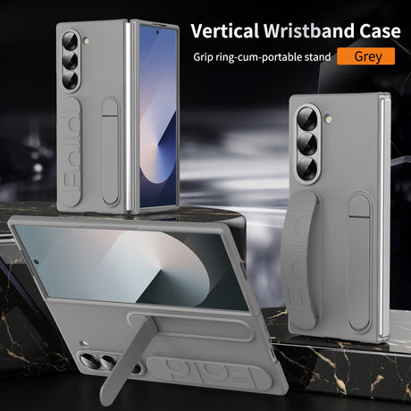 Suitable for Samsung zfold 6 phone case FOLD5 folding official vertical wristband case film integrated anti fall protective case - V.I.P Digital Presence