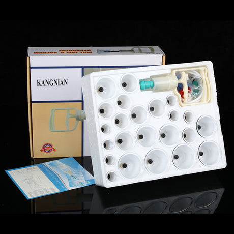 Cupping Therapy Set Vacuum Massager Ventosa Masaje Professional Suction Cup Vacuum Massage Jar Physiotherapy Guasha Athletes Set - V.I.P Digital Presence