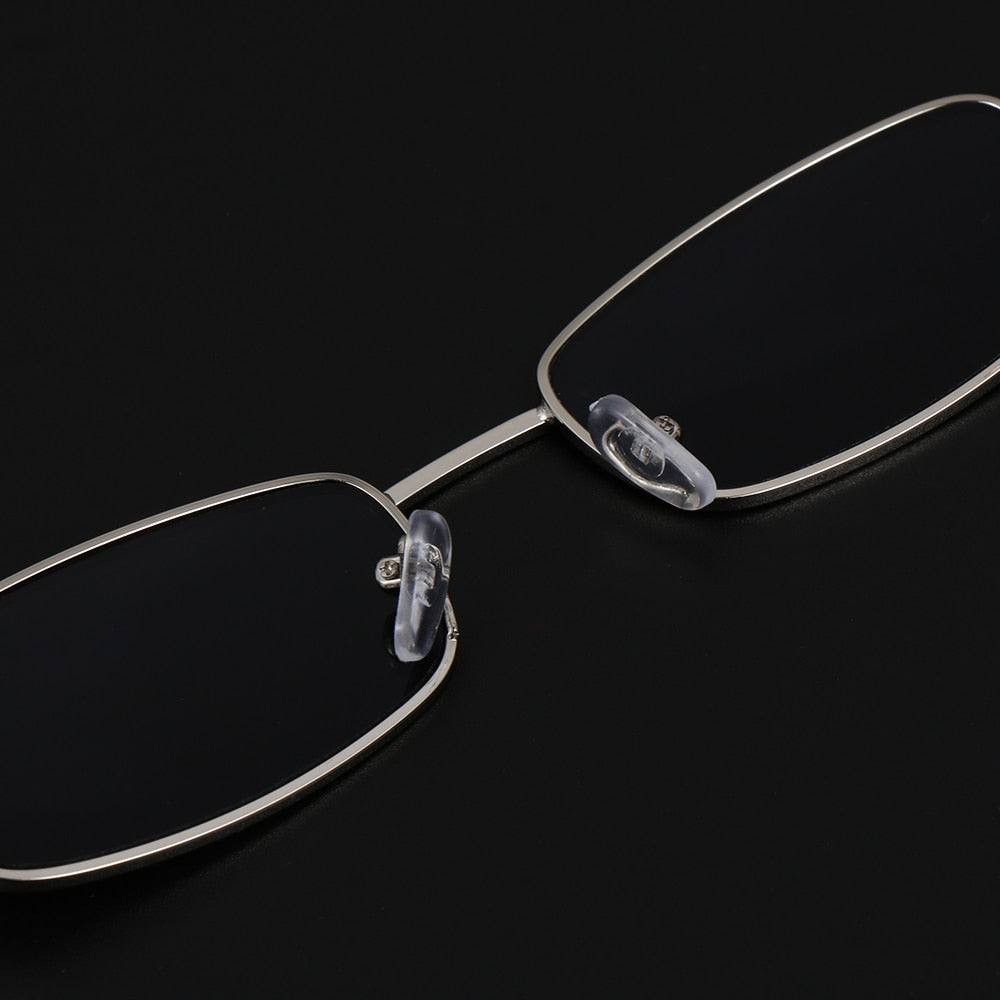 Candy Colors Metal Frame Rectangle Sunglasses Small Retro Shades UV400 Sun Glasses for Men Women Driving Eyewear Summer Goggles - V.I.P Digital Presence