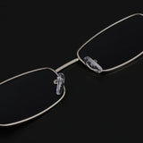 Candy Colors Metal Frame Rectangle Sunglasses Small Retro Shades UV400 Sun Glasses for Men Women Driving Eyewear Summer Goggles - V.I.P Digital Presence