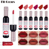Fit Colors Red Wine Bottle Non-Stick Cup Matte Lip Gloss Matte Velvet Is Not Easy To Fade Lip Gloss Liquid Lipstick - V.I.P Digital Presence